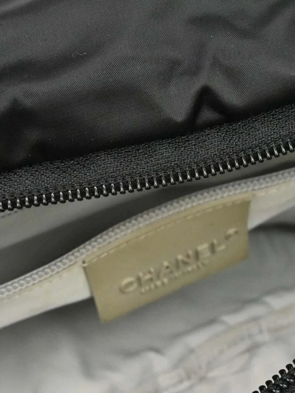 Chanel Black Nylon Sport